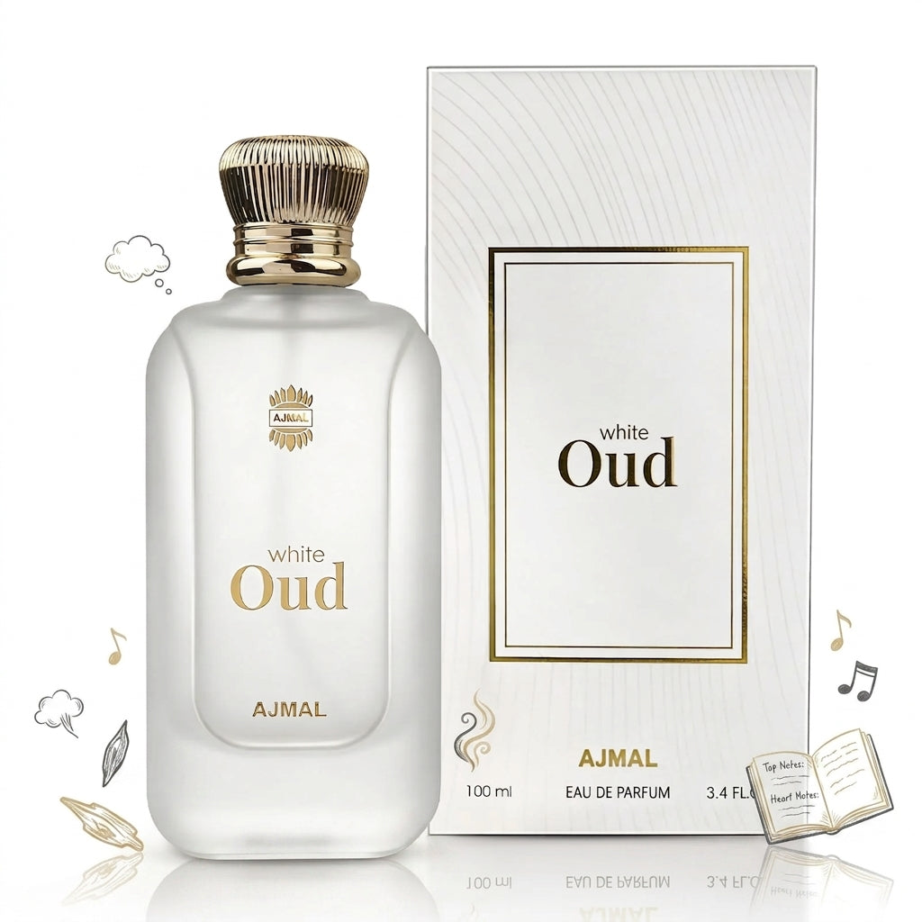 White Oud By Ajmal Unisex | The Softest Side Of Oud 🤍